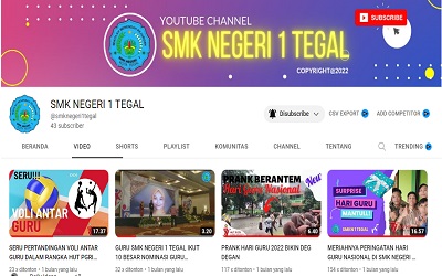 Launching Channel Youtube di Hari Guru Nasional